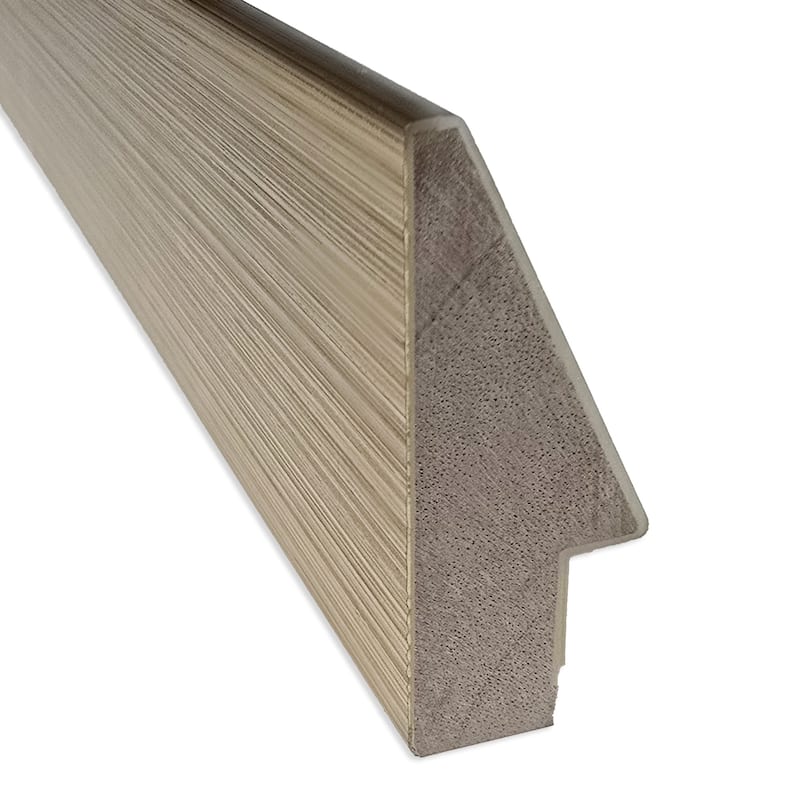 Incline Non-Beveled Wood Framed Wall Mirror