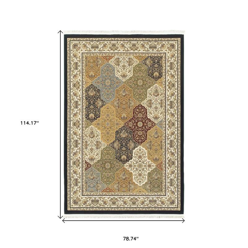 HomeRootsOriental Traditional Rectangle Area Rug