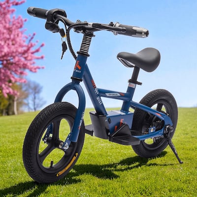 24V Kids Electric Dirt Bike with 150W Motor, 9.32MPH Speed, Adjustable Seat, Hand Brakes, Inflatable Tires & Power Display