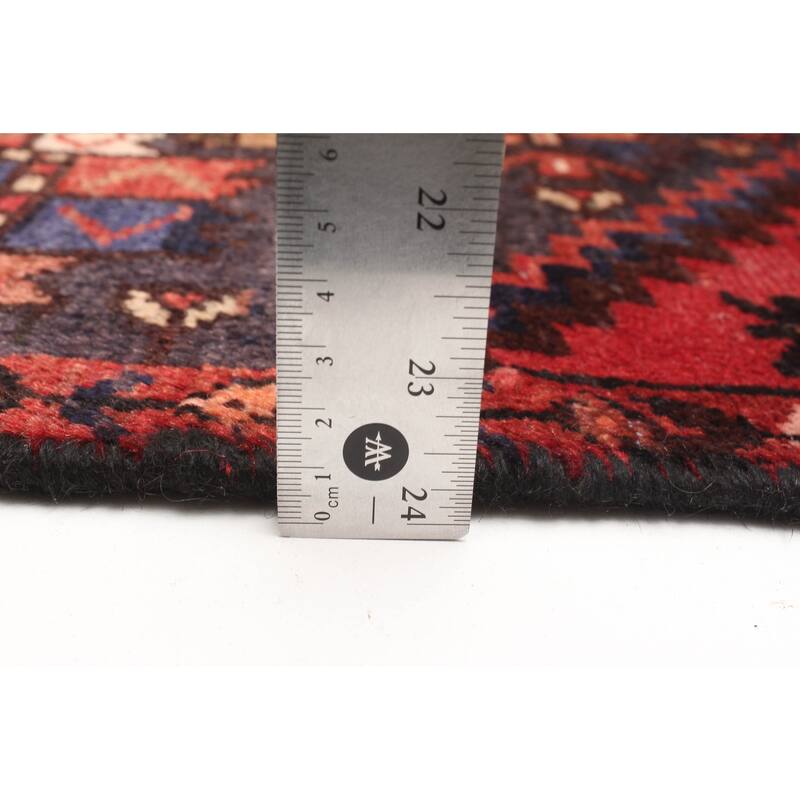 ECARPETGALLERY Hand-knotted Andelz Dark Navy Wool Rug - 2'7 x 6'3