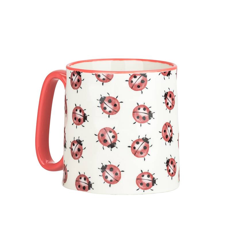 10 Strawberry Street Bella Animal Mugs, Set of 4