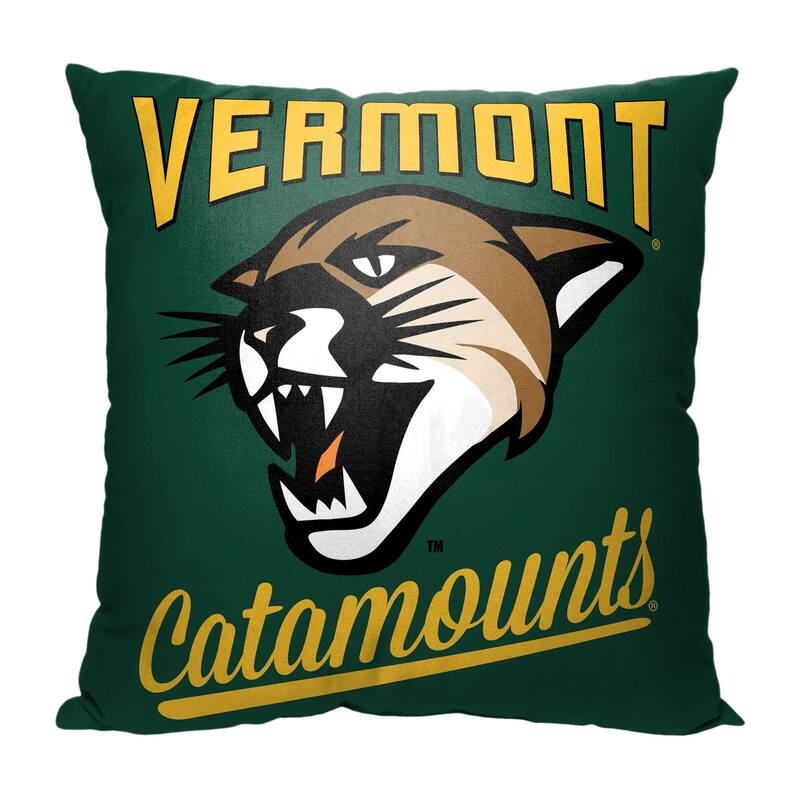 NCAA America East Alumni 18 Inch Throw Pillow - 18" x 18" - Vermont Catamounts