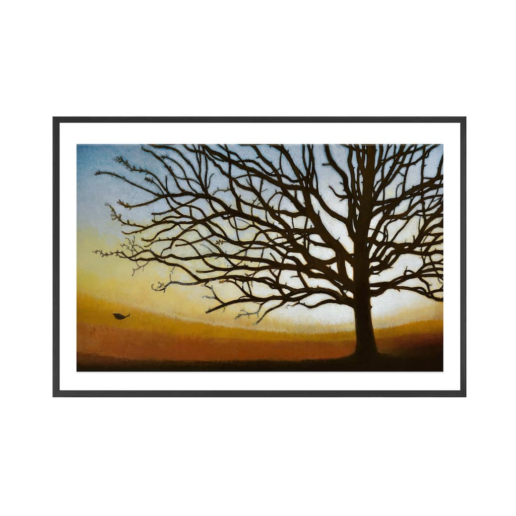 The Last Leaf Framed Print Wall Art by Norman Wyatt Jr.