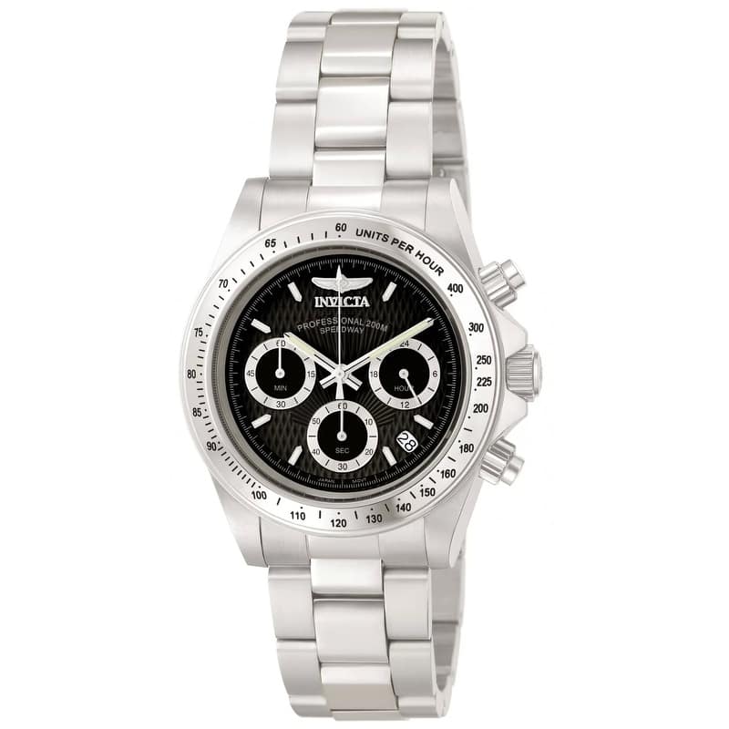 Invicta Men's 9223 Speedway Quartz Chronograph Black Dial Watch