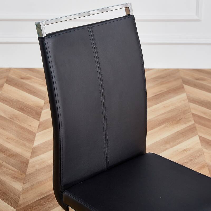 PU Faux Leather Dining Chairs Side Chair