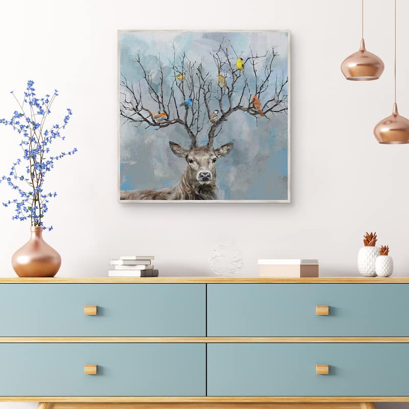 Nearest & Dearest by Studio Arts Framed Canvas Art Print