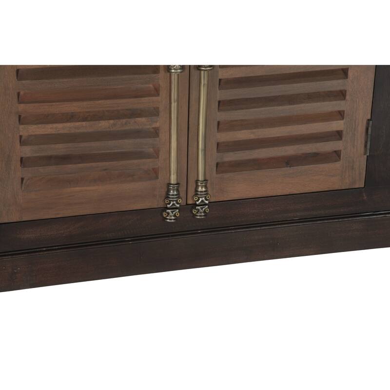 Sydney 4-door Shutter Solid Wood Sideboard