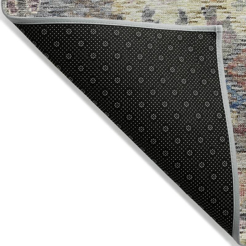 HomeRoots Floral Traditional Rectangle Outdoor Rug