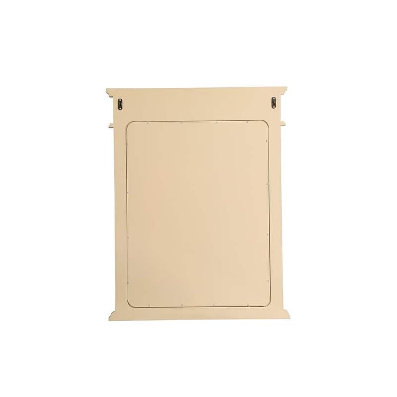 Elegant Lighting Antique Beige Vanity Mirror (22" x 28")
