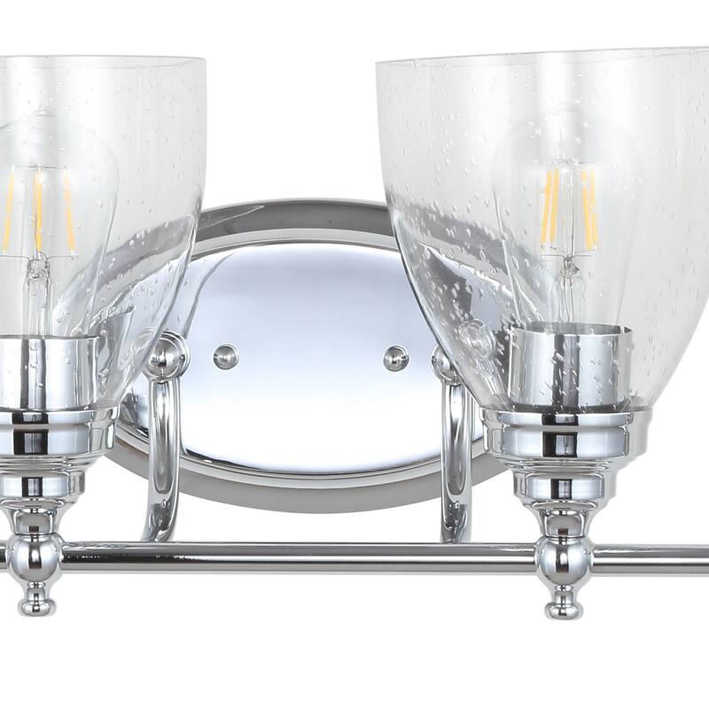 Magnolia Metal/Glass LED Vanity, by JONATHAN Y