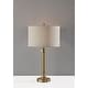 preview thumbnail 4 of 13, Adesso Antique Metal Barton Table Lamp