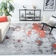preview thumbnail 12 of 18, SAFAVIEH Adirondack Cordelia Abstract Glam Rug - Grey/Yellow - 8' Square
