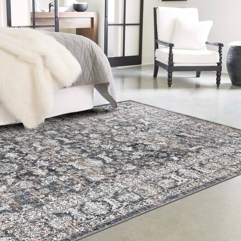 Country & Floral Richye Collection Area Rug