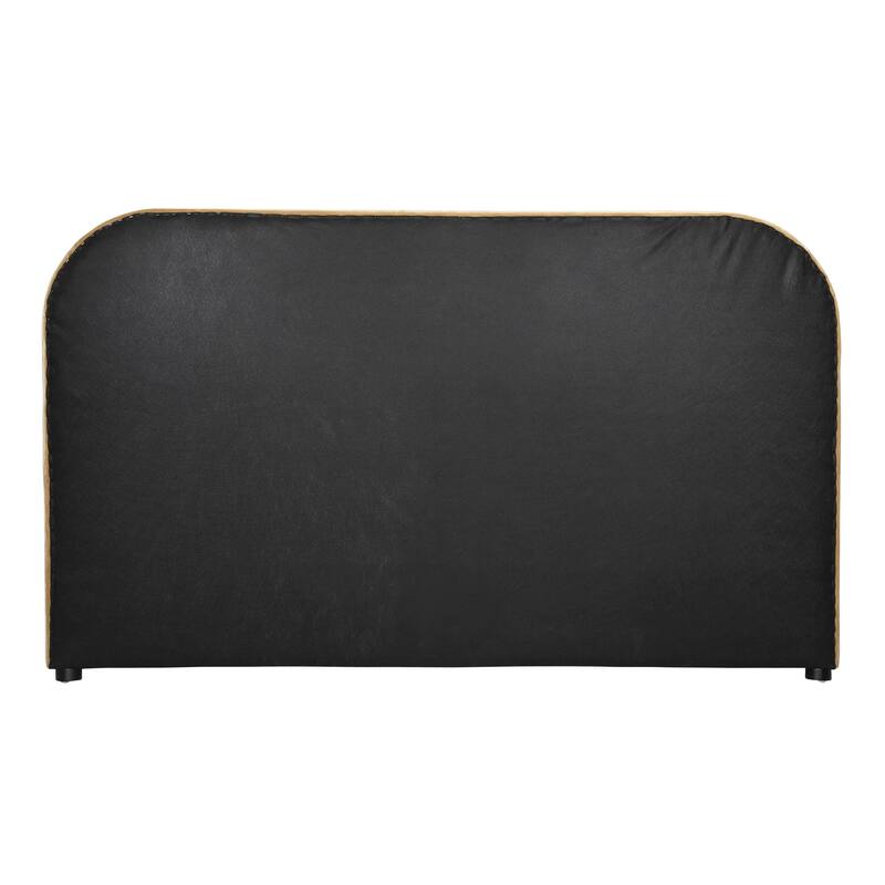 Anchor Polyester Velvet Bed, Camel, Queen