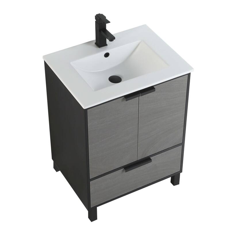 Fine Fixture Bathroom Vanity and Sink, ADA Compliant