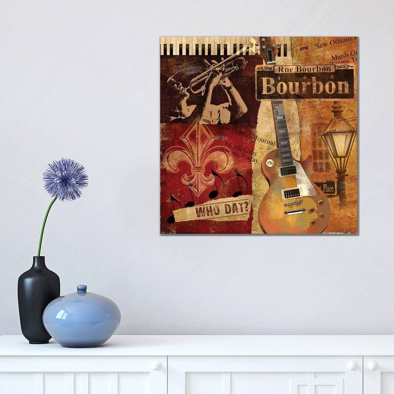 iCanvas "Rue Bourbon" by Conrad Knutsen Canvas Print - 18x18x1.5