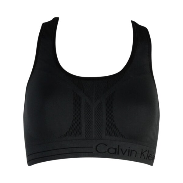 white calvin klein sports bra