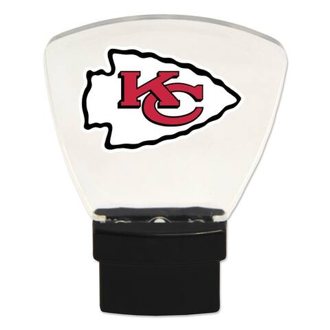 NFL LED Night Lights with Team Logo - Kansas City Chiefs