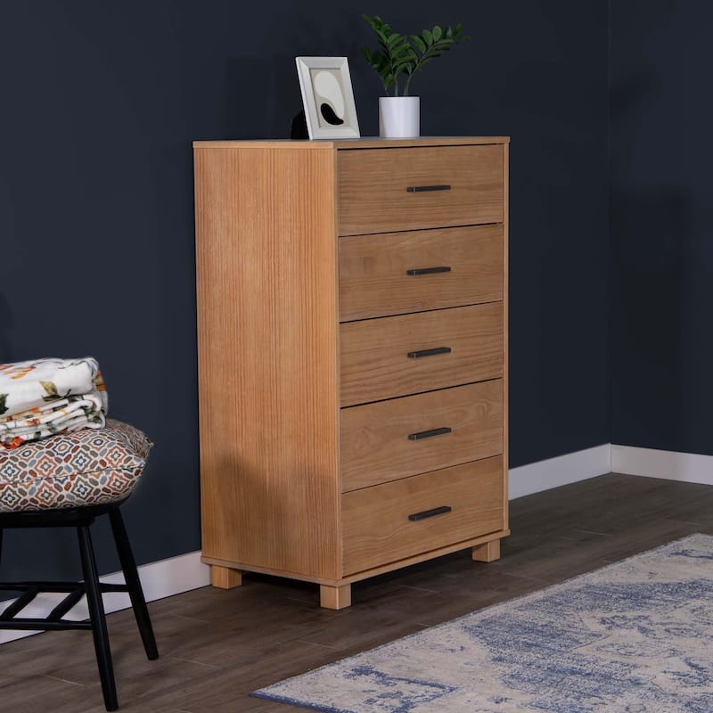 Grain Wood Furniture Loft 5-Drawer Chest