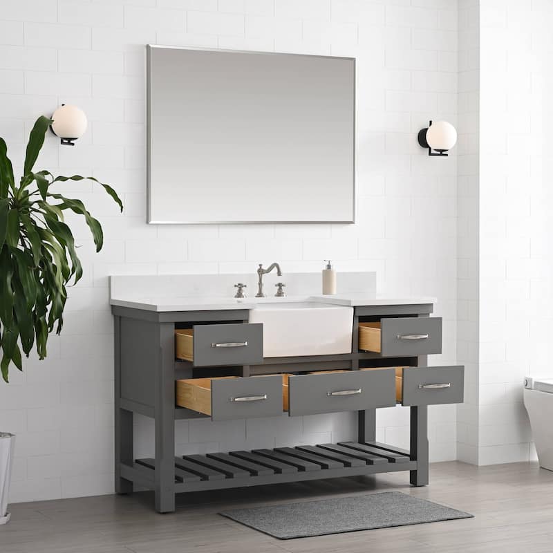 Sudio Design Wesley 54" Single Bathroom Vanity