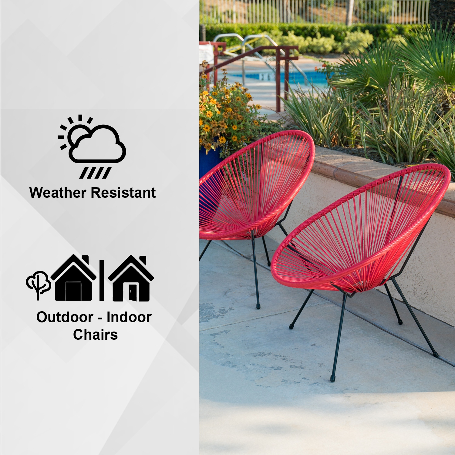 Hammock weave online outdoor chair