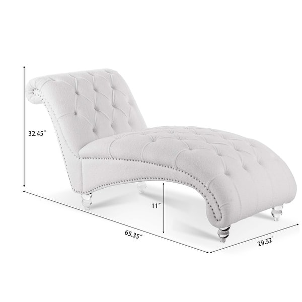 Indoor Leisure Armless Chaise Lounge - Bed Bath & Beyond - 36352130