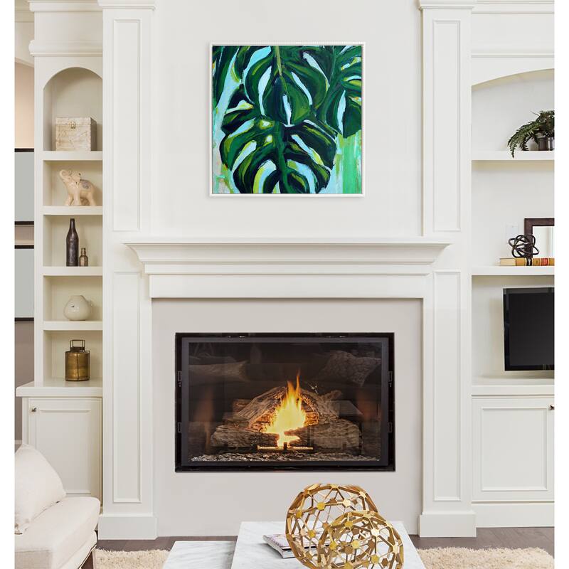 Kate and Laurel Sylvie Beaded Blank Framed Canvas