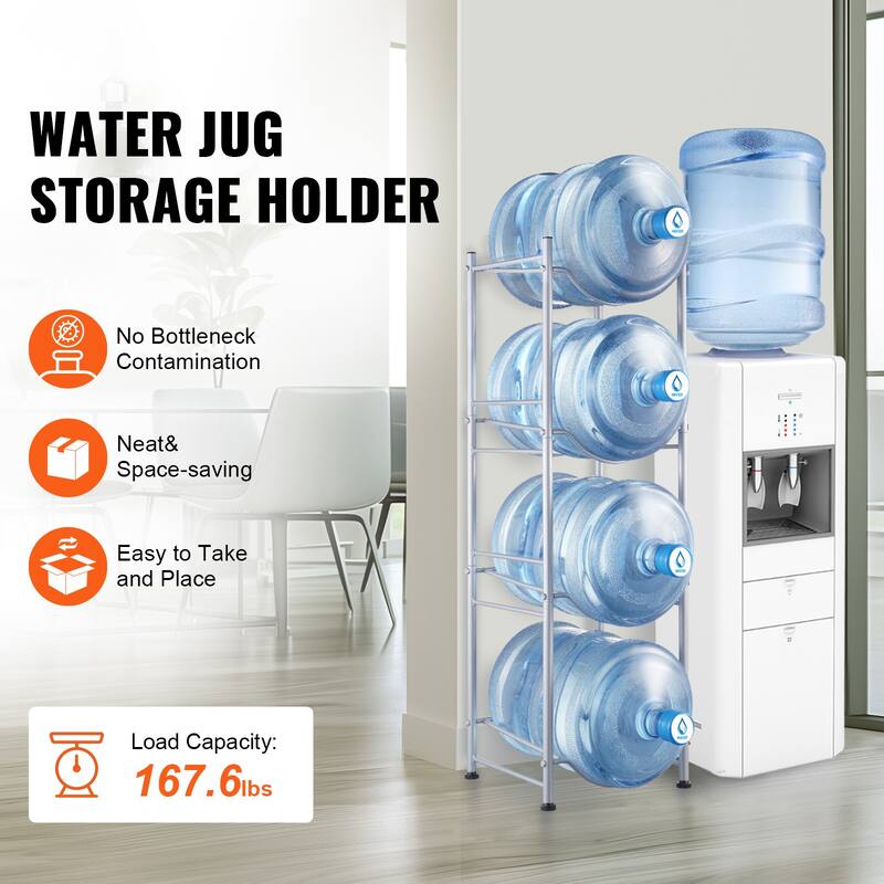 Water Jug Holder Heavy Duty Water Jug Rack for Kitchen, Office, Living Room