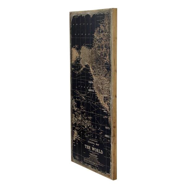 Shop Aspire Home Accents 1434 Stanford World Map Wall Decor Set