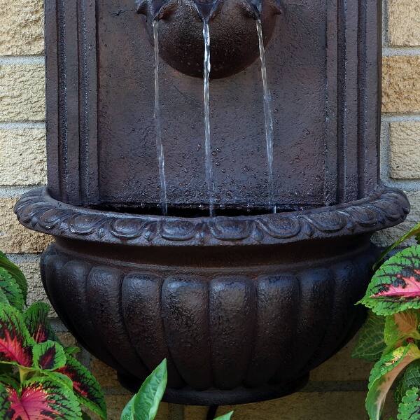 Shop Sunnydaze Florence Electric Garden Outdoor Wall Water