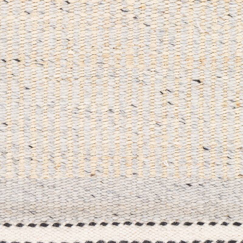 Livabliss Kenelm Boho Embroidered Jute & Wool Area Rug