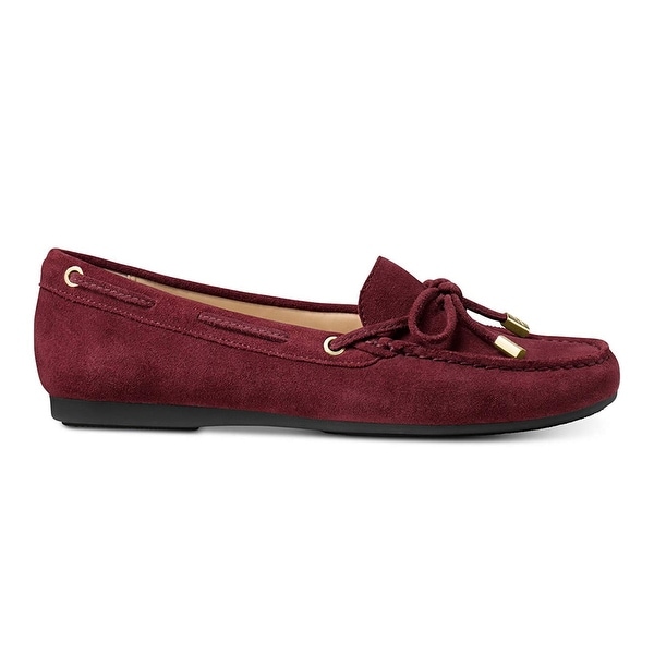 michael kors suede loafers
