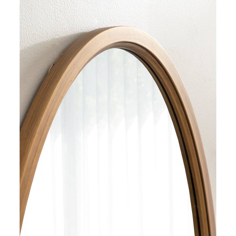 Kate and Laurel Hogan Oval Framed Wall Mirror