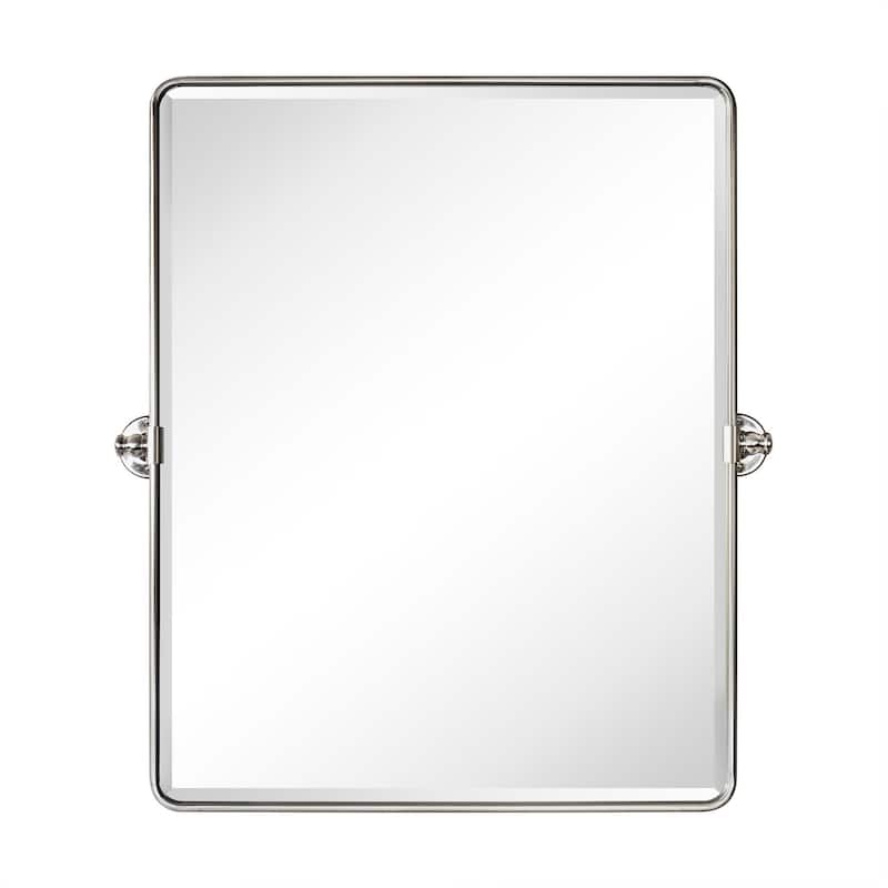 TEHOME Woodvale Rectangle Vertical Metal Wall Mirrors