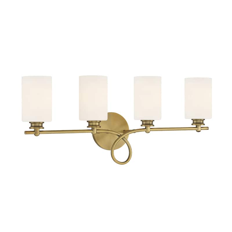 Savoy House Woodbury 4 Light 28" Wide Bathroom Vanity Light