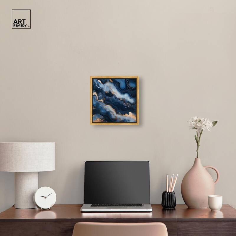 Deep Sea Geode IV Canvas by Art Remedy