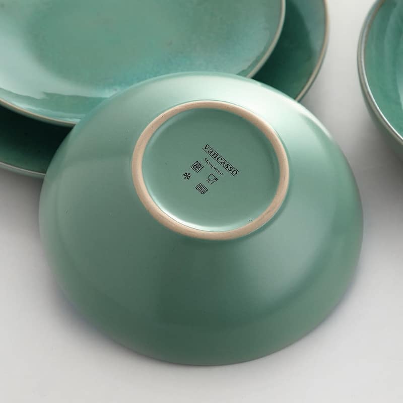 vancasso Karst 16-Piece Stoneware Dinnerware Set, Service for 4