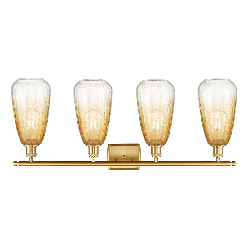 Innovations Lighting Endless Possibilities Ballston - Brookhaven Almond - 4 Light 36" Bath Vanity Light