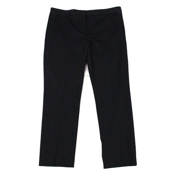 black evening trousers size 16