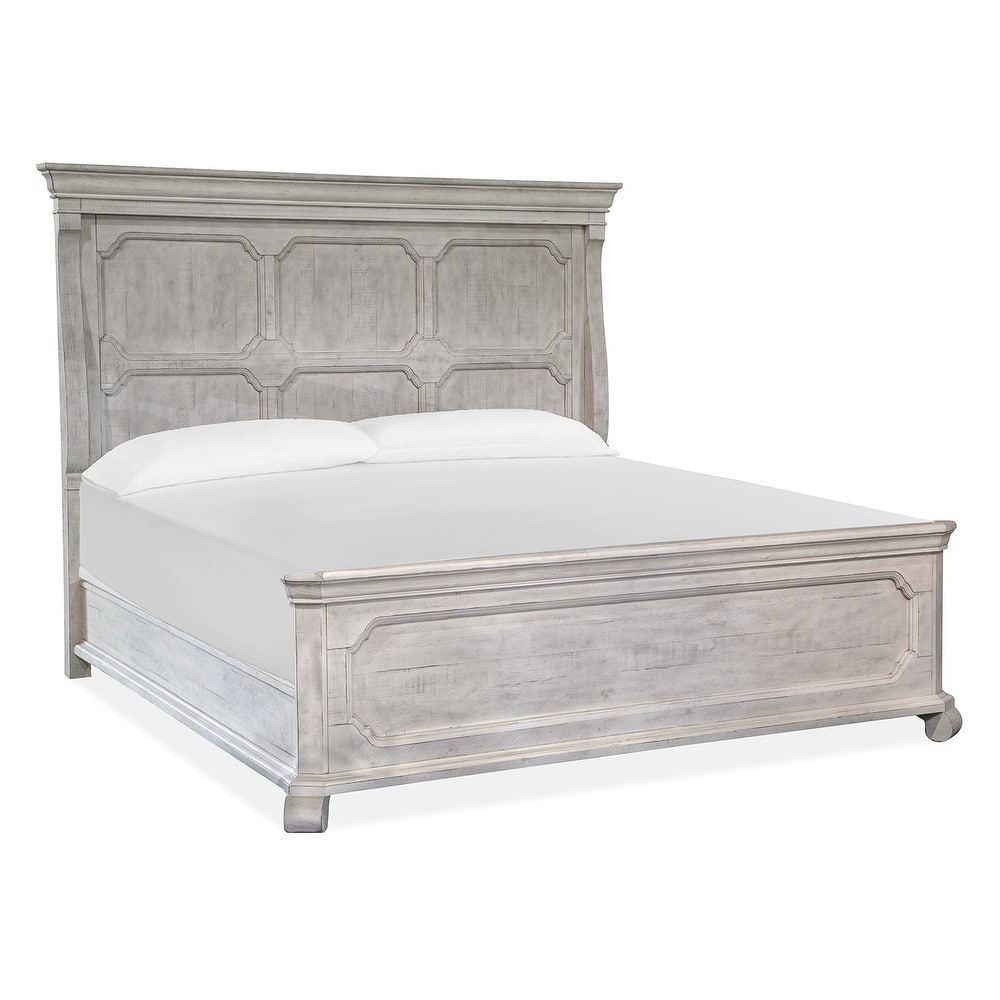 Magnussen Home Bronwyn Alabaster Panel Bed