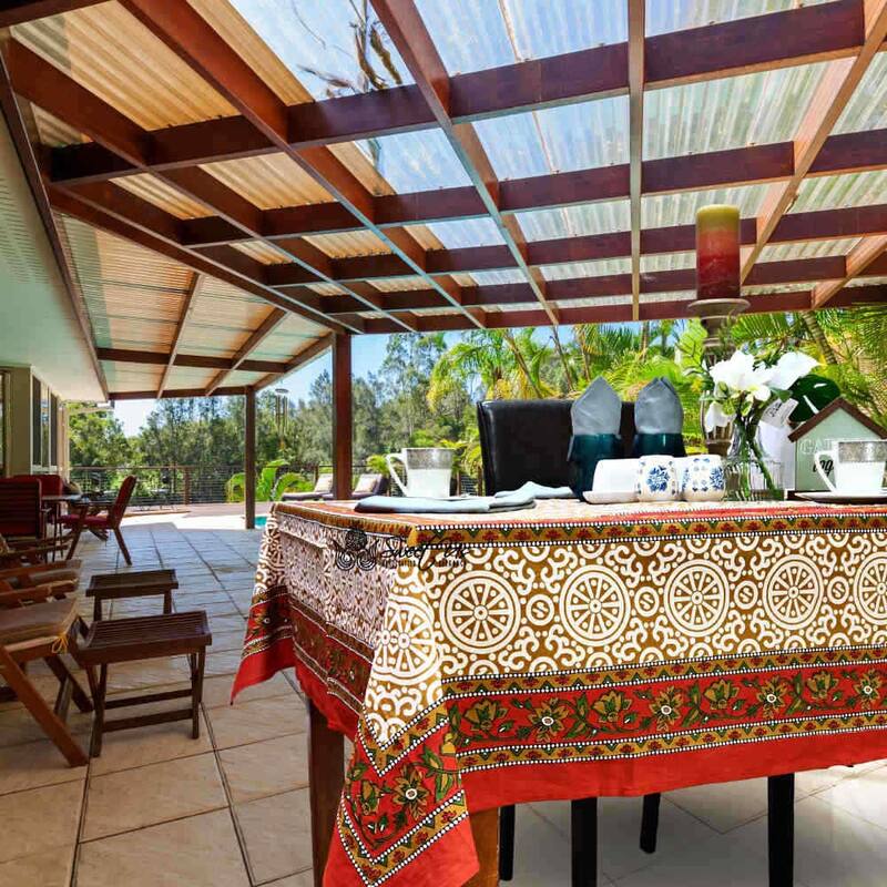 Cotton Floral Tablecloth for Rectangle Tables