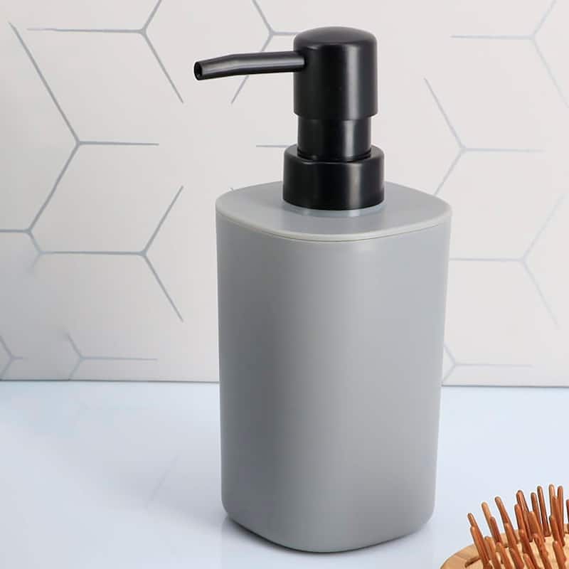 Bathroom Set - Includes Tumbler, Soap Dispenser and Soap Dish - Set of 3 Accessories