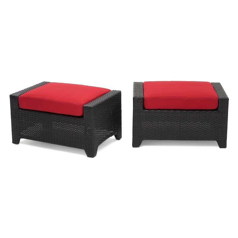 Deco 8 Piece Sunbrella Outdoor Patio Sofa & Motion Club Chair Set