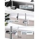 preview thumbnail 31 of 39, Lefton Touchless Pull-Out Kitchen Faucet, Hands Free Motion Sensor Activated, Battery-Free Temperature Display, KF2206