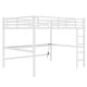 preview thumbnail 6 of 10, Metal Queen Size Loft Bed with Power Outlet and LED Lighted