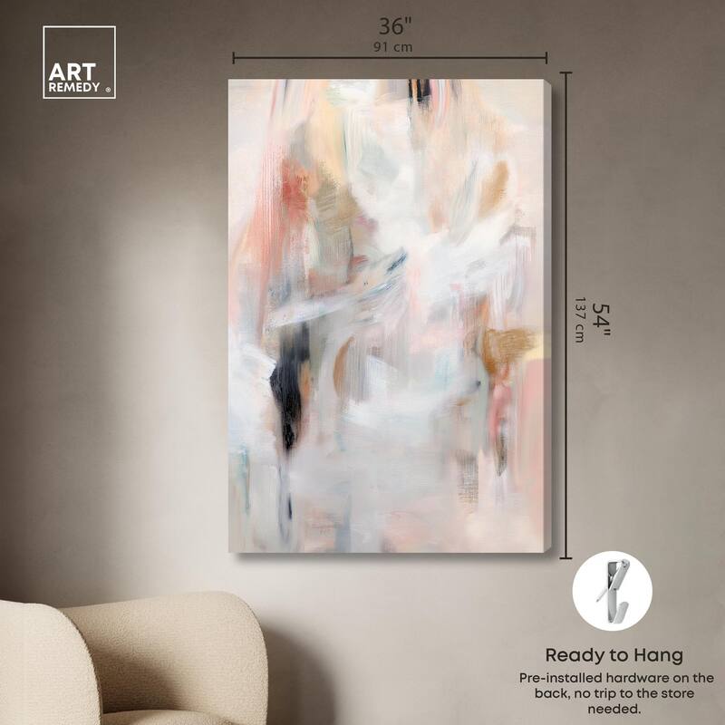 Drifting Colors II Canvas by Art Remedy, Gallery Wrapped
