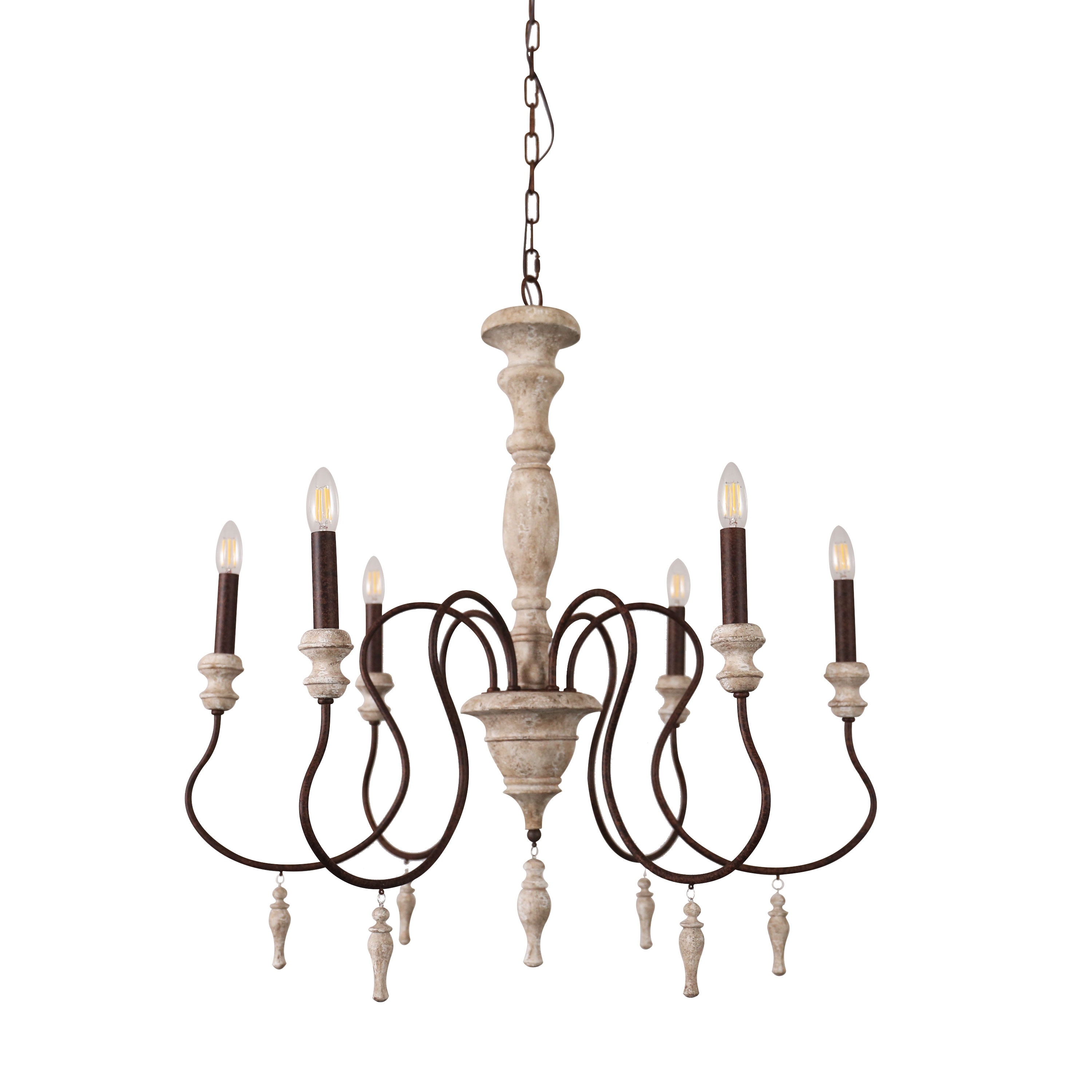 Shabby chic french country on sale chandelier