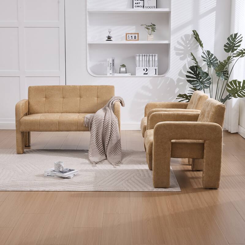 Nordic Modern Double Armchair