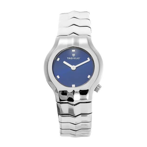 Tag Heuer Women's WAA1410.BA0760 'Alter Ego' Stainless Steel Watch - Blue - Overstock - 31674708