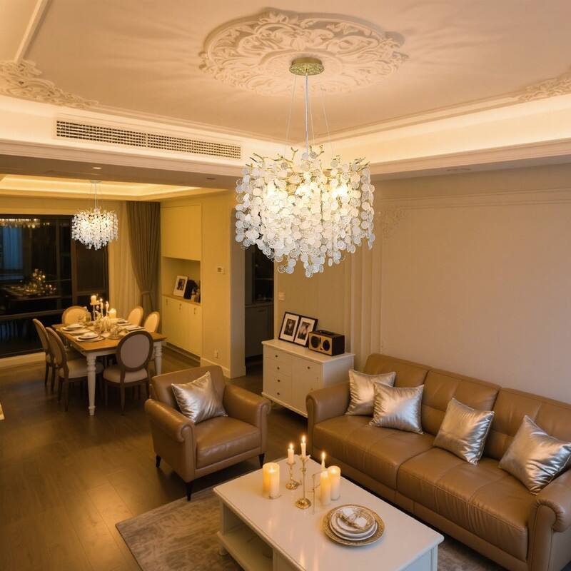 Modern Tree Branch Chandelier Crystal Pendannt Light Fixtures